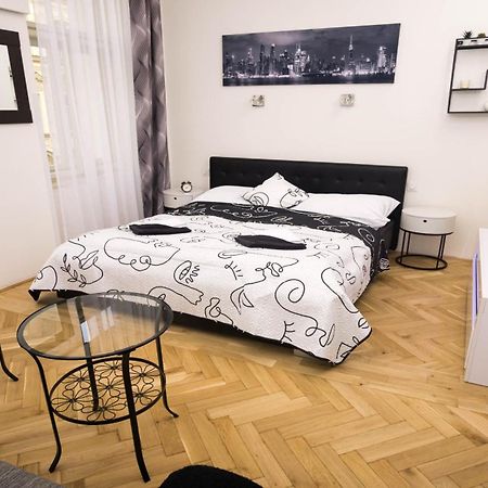 Black & White Apartment Prague By Wenceslas Square And Muzeum 외부 사진