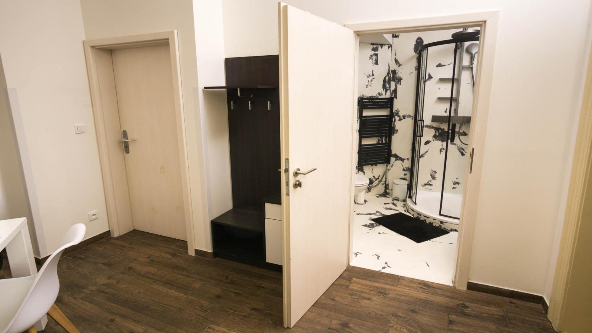 Black & White Apartment Prague By Wenceslas Square And Muzeum 외부 사진